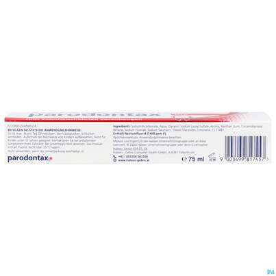Zahnpaste Parodontax Med Creme Neu 75ml, A-Nr.: 5843418 - 05