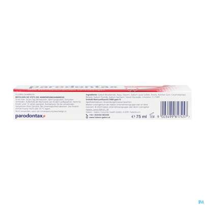 Zahnpaste Parodontax Med Creme Neu 75ml, A-Nr.: 5843418 - 06