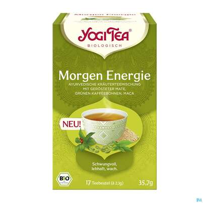 Yogi Tea Bio Morgen Energie 35,7g 17st, A-Nr.: 5879379 - 01