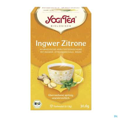 Yogi Tea Bio Ingwer Zitrone 17st, A-Nr.: 5749961 - 01