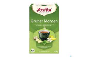 Yogi Tea Bio Gruener Morgen 17st, A-Nr.: 5750160 - 01