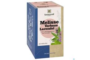 Sonnentor Aufgussbeutel/bio Melisse-verbene-lavendel 02336 18st, A-Nr.: 5913076 - 01