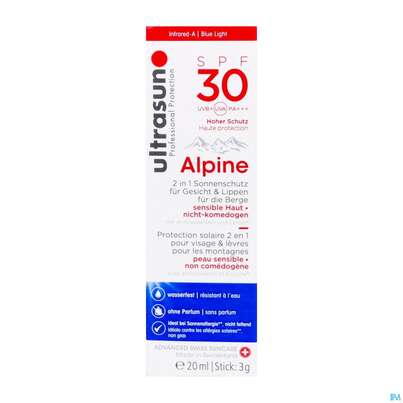 Sonnenprodukte Ultrasun 20ml+2,3g Alpine Compi Spf30 62550 1st, A-Nr.: 4604108 - 02