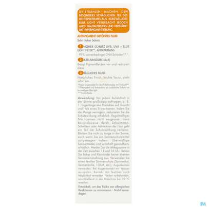 Sie sehen eine Packung Sonnenprodukte Avene Anti/pigmentation Fluid Spf50+ 40ml, Produktbild: 06 Sonnenprodukte Avene Anti/pigmentation Fluid Spf50+ 40ml, A-Nr.: 5899181 - 06