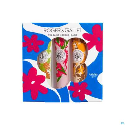 Roger &amp; Gallet Hand Creme Trio Energizing Gingembre Rouge +bois D'orange+fleur Osmantu 1st, A-Nr.: 5954023 - 02