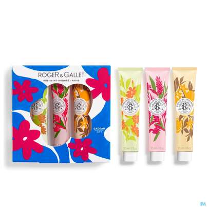 Roger &amp; Gallet Hand Creme Trio Energizing Gingembre Rouge +bois D'orange+fleur Osmantu 1st, A-Nr.: 5954023 - 05