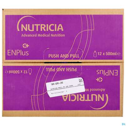 Sie sehen eine Packung Nutrison/ 500ml Smart Pack Multifibre/protein Plus 12st, Produktbild: 09 Nutrison/ 500ml Smart Pack Multifibre/protein Plus 12st, A-Nr.: 4838964 - 09