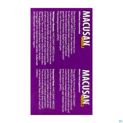 Macusan Kapseln Areds2 180st, A-Nr.: 5916637 - 05