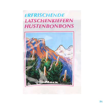 Sie sehen eine Packung Latschenkiefer -mack Hustenbonbons-sole 75g, Produktbild: 02 Latschenkiefer -mack Hustenbonbons-sole 75g, A-Nr.: 0891298 - 02