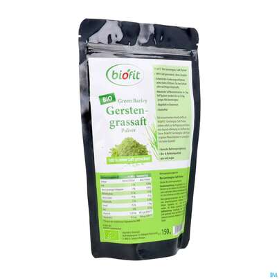 Gerstengrass Saft Pulver Bio 100% Rein Rohkostqualitaet Konzentr.inhaltsstoffe 150g, A-Nr.: 5647083 - 04