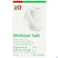 Fixierbinden Mollelast Haft Weiss 4mx 8cm 1st, A-Nr.: 1767666 - 01