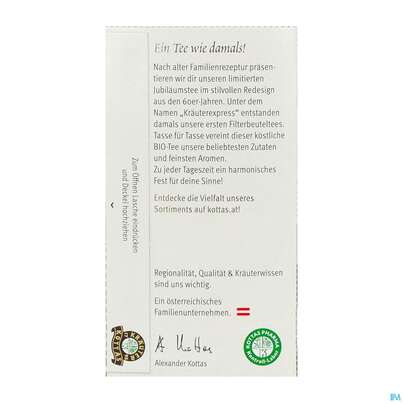 Dr.Kottas Tee Jubilaeumstee 20st, A-Nr.: 5940280 - 09