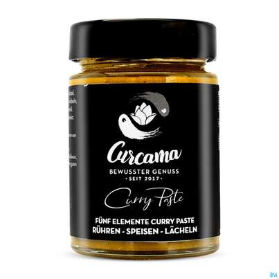 Sie sehen eine Packung Curcama Bio Curry Paste 5elemente 170g, Produktbild: 01 Curcama Bio Curry Paste 5elemente 170g, A-Nr.: 5769337 - 01