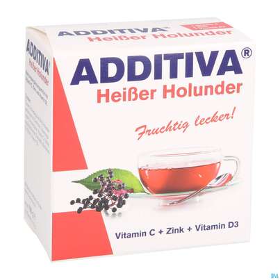 Additiva Pulver Heisser Holunder 10012 10st, A-Nr.: 5810100 - 02