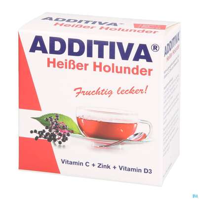 Additiva Pulver Heisser Holunder 10012 10st, A-Nr.: 5810100 - 03