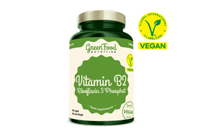 GreenFood Nutrition Vitamin B2 Riboflavin 5&amp;#039;Phosphat 90 Kapsel, A-Nr.: 6004312 - 01