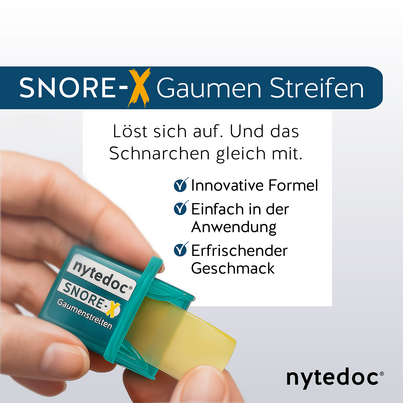 nytedoc® SNORE-X® Gaumen-Streifen, A-Nr.: 5928043 - 03
