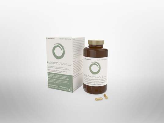 Sie sehen eine Packung Nahrungsergänzungsmittel, Produktbild: 01 Nahrungsergänzungsmittel, A-Nr.: 6011140 - 01