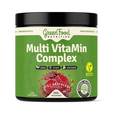 GreenFood Nutrition Multi VitaMin Complex 240 G Himbeere, A-Nr.: 6004654 - 01