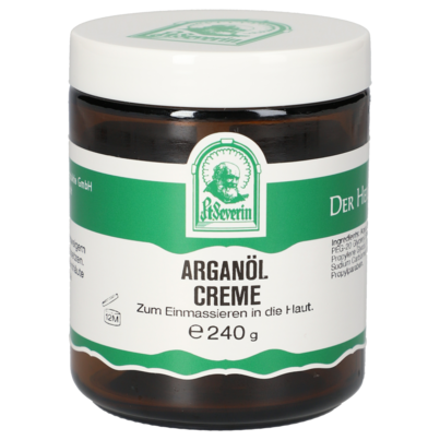 Sie sehen eine Packung ARGANOEL CREME 240 G, Produktbild: 01 ARGANOEL CREME 240 G, A-Nr.: 5881382 - 01