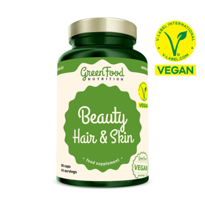 GreenFood Nutrition Beauty Hair &amp; Skin 90 Kapseln, A-Nr.: 6004128 - 01