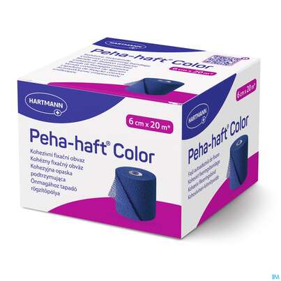 Peha-haft Color Latexfrei Blue 20mx 6cm 1st, A-Nr.: 3879820 - 03