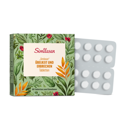 „Similasan“ Übelkeit und Erbrechen Tabletten, A-Nr.: 5502746 - 01
