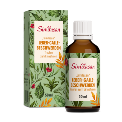 Sie sehen eine Packung „Similasan“ Leber-Galle-Beschwerden Tropfen zum Einnehmen, Produktbild: 01 „Similasan“ Leber-Galle-Beschwerden Tropfen zum Einnehmen, A-Nr.: 0752220 - 01