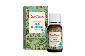 Globuli gegen Halsentzündung „Similasan“, A-Nr.: 2420930 - 01