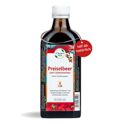 Preiselbeersaft-Konzentrat 1:30 250ml, A-Nr.: 3063142 - 01