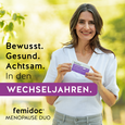 Sie sehen eine Packung femidoc® MENOPAUSE DUO Dragees, Produktbild: 04 femidoc® MENOPAUSE DUO Dragees, A-Nr.: 5504515 - 04