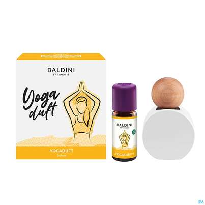 Taoasis Baldini Set/yogaduft M.oel 10ml +duftvase Holzkugel 1st, A-Nr.: 4158382 - 07
