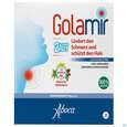 Sie sehen eine Packung Aboca Golamir 2act Lutschtabl Ab 6 Jahren Halsschmerzen 20st, Produktbild: 01 Aboca Golamir 2act Lutschtabl Ab 6 Jahren Halsschmerzen 20st, A-Nr.: 5571888 - 01