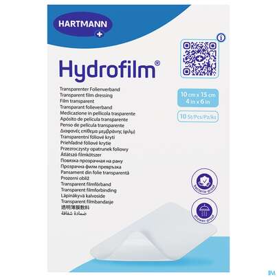 Wundverband Hydrofilm 10x 15cm 10st, A-Nr.: 1657765 - 03