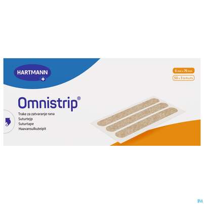 Wundnahtstreifen Omnistrip Steril 6mmx 76mm 150st, A-Nr.: 2983159 - 01