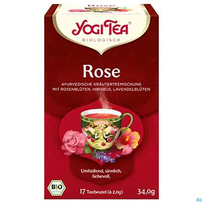 Yogi Tea Bio Rose 34g 17st, A-Nr.: 5749926 - 01
