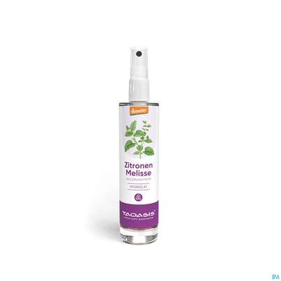Sie sehen eine Packung Taoasis Hydrolat Zitronenmelisse Demeter Deutschland 50ml, Produktbild: 01 Taoasis Hydrolat Zitronenmelisse Demeter Deutschland 50ml, A-Nr.: 5998842 - 01