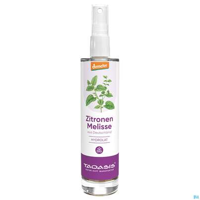 Sie sehen eine Packung Taoasis Hydrolat Zitronenmelisse Demeter Deutschland 50ml, Produktbild: 02 Taoasis Hydrolat Zitronenmelisse Demeter Deutschland 50ml, A-Nr.: 5998842 - 02