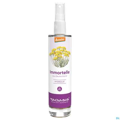 Sie sehen eine Packung Taoasis Hydrolat Immortelle Demeter Deutschland 50ml, Produktbild: 02 Taoasis Hydrolat Immortelle Demeter Deutschland 50ml, A-Nr.: 5998836 - 02