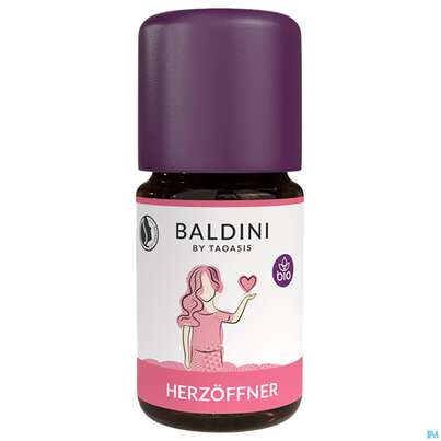 Sie sehen eine Packung Taoasis Baldini Duftkomposition/bio Herzoeffner Oel 5ml, Produktbild: 02 Taoasis Baldini Duftkomposition/bio Herzoeffner Oel 5ml, A-Nr.: 5998434 - 02