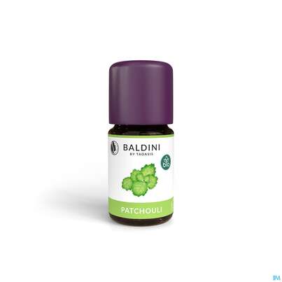 Sie sehen eine Packung Taoasis Baldini Bio Patchouli 5ml, Produktbild: 01 Taoasis Baldini Bio Patchouli 5ml, A-Nr.: 5378565 - 01