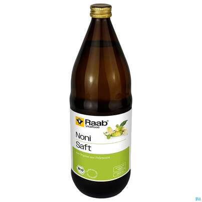 Sie sehen eine Packung Noni Saft Bio Raab 1l, Produktbild: 02 Noni Saft Bio Raab 1l, A-Nr.: 5870763 - 02