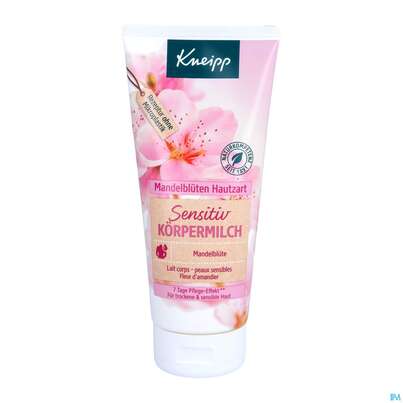 Sie sehen eine Packung Kneipp Koerpermilch Sensitiv Mandelblueten Hautzart 200ml, Produktbild: 01 Kneipp Koerpermilch Sensitiv Mandelblueten Hautzart 200ml, A-Nr.: 3171713 - 01