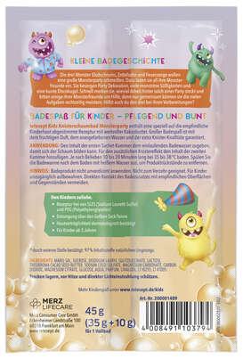 TETESEPT Kids Badesalz Monsterparty, A-Nr.: 6021262 - 04