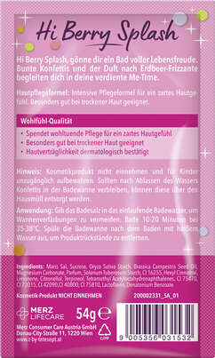 t:by tetesept Badesalz Hi Berry Splash!, A-Nr.: 6021210 - 02