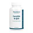 Sie sehen eine Packung NatuGena Carnitin & Q10 Kapseln, Produktbild: 01 NatuGena Carnitin & Q10 Kapseln, A-Nr.: 5404179 - 01
