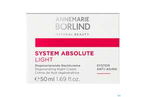 Boerlind System/absolute Regenierende/nachtcreme Light Texture 60471 50ml, A-Nr.: 4175707 - 01