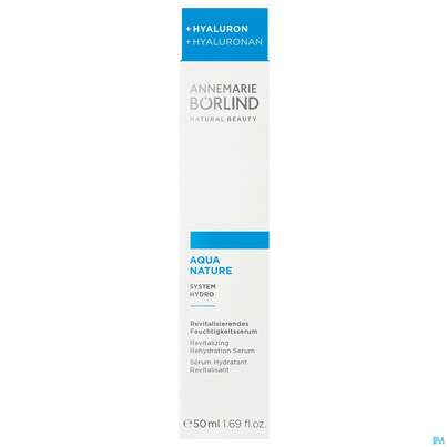 Sie sehen eine Packung Boerlind Aquanature Feuchtigkeitsserum Revitalisierend 60007 50ml, Produktbild: 03 Boerlind Aquanature Feuchtigkeitsserum Revitalisierend 60007 50ml, A-Nr.: 4740366 - 03