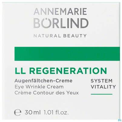 Sie sehen eine Packung Boerlind Ll Regeneration Augenfaeltchen-creme 7 30ml, Produktbild: 01 Boerlind Ll Regeneration Augenfaeltchen-creme 7 30ml, A-Nr.: 0883896 - 01