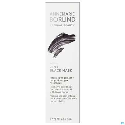 Sie sehen eine Packung Boerlind Maske 2 In 1 Black 892 75ml, Produktbild: 03 Boerlind Maske 2 In 1 Black 892 75ml, A-Nr.: 4489937 - 03